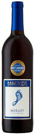 BAREFOOT MERLOT PET 6/4PK ML